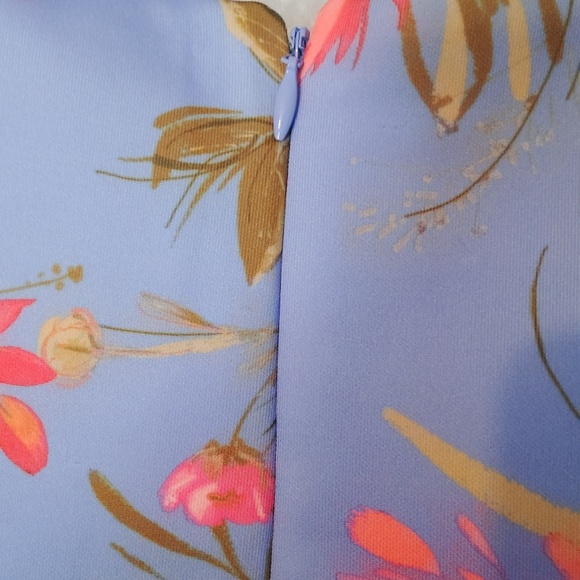 Vince Camuto Floral Dress Size 14 - Picture 11 of 14